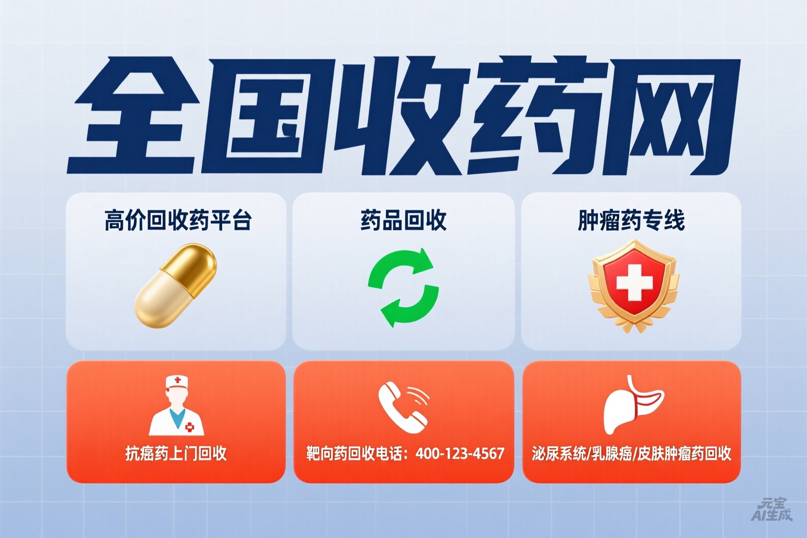 专业靶向药回收团队